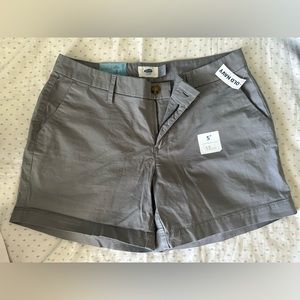 Old Navy Gray Shorts, Size 4 NWT